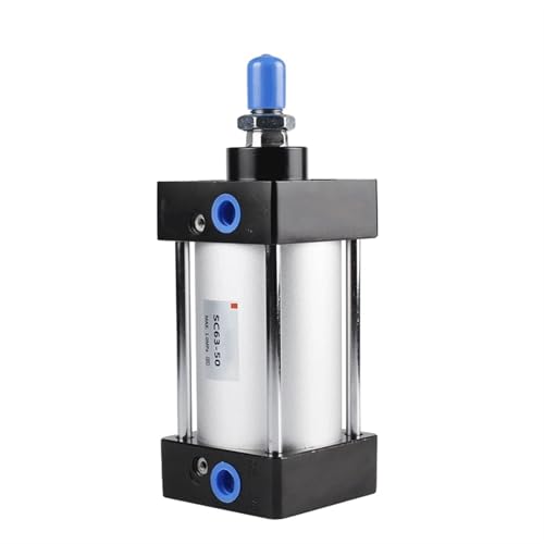 Vérin pneumatique double effet SC 50x150 pour un guidage précis