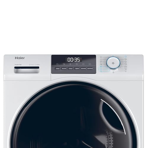Haier HWD90-BP14929A Lavasciuga Libera Installazione Caricamento Frontale Bianco D - 6