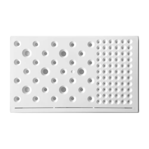Estante de secado de flores de pasta de goma, soporte de secado al aire, herramienta de flores de azúcar de secado rápido, accesorio para hornear y decoración de pasteles, 10.6 x 6.3 x 4.72 pulgadas