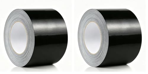 Image of Black Waterproof Repair Tape 6 Inch x 180 Ft (Pack of 2)