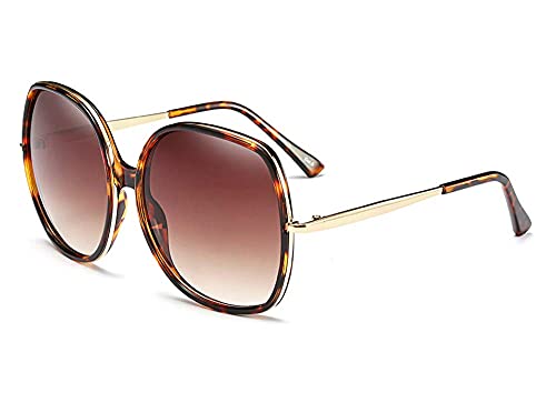 Image of Freckles Mark 70s Super Oversize Square Sunglasses for Women Vintage Rectangular Plastic Frame