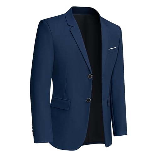 Blazer sportif homme coupe ajustée veste de loisirs stretch vêtement masculin moderne