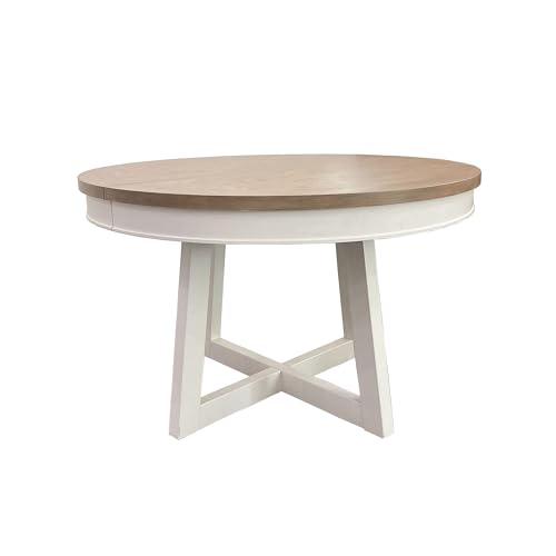 Parker House Americana Modern Dining 48 in. Round Extendable Dining Table