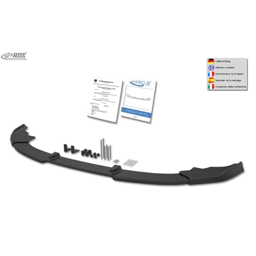 RDX Racedesign Frontspoiler Vario-X kompatibel mit Volkswagen ID.7 2023- (PU)