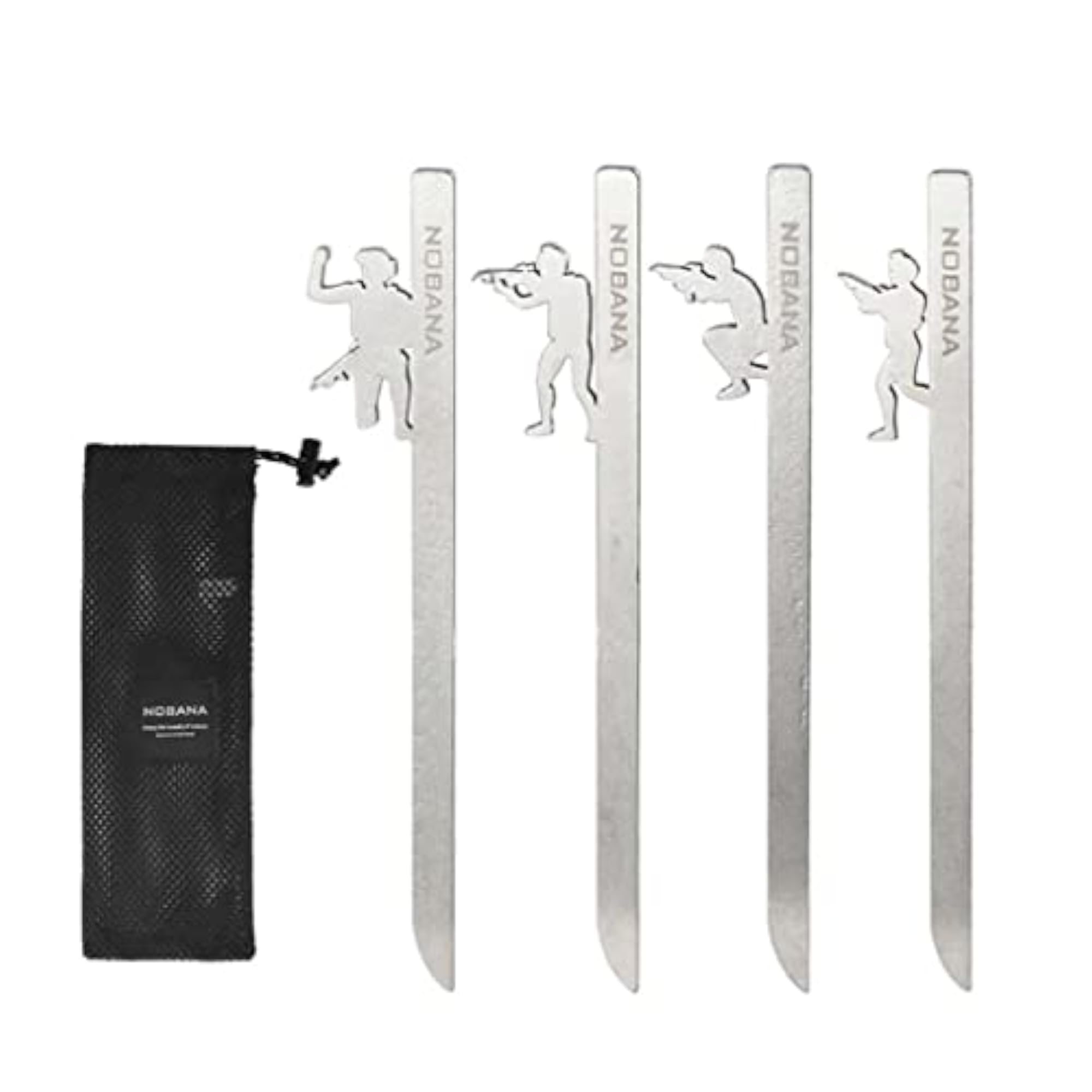 Tent Pegs Stakes Nails Set for Camping
