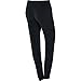 NIKE Women's Sportswear Loose Fleece Pants, Black/Black/White, Small