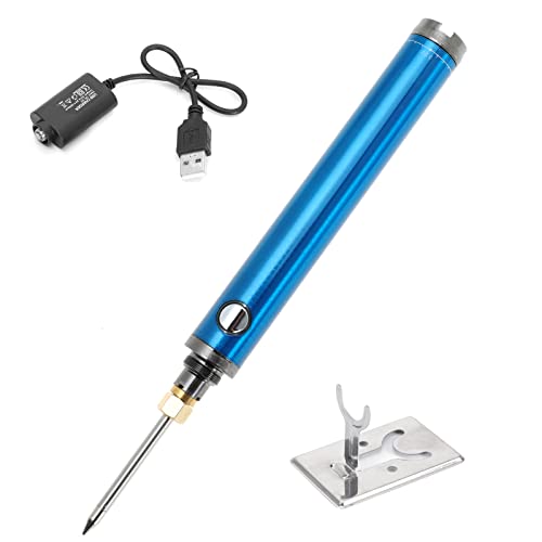 QPNGD 1600mAh Portable Cordless Soldering Iron USB Rechargeable, Solder Pen Battery Powered,Wireless Charging Welding Tool