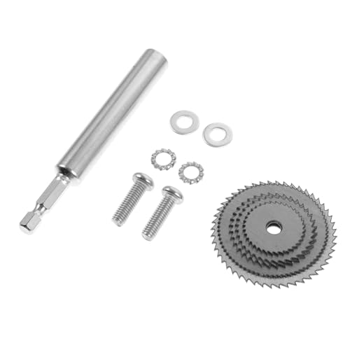 HOUDERCO All-in-one 1 Set PVC Cutting Tool Kit Mark Line Corner Scriber Inside Cutter Replacement Drill Saw Attachment for Plumbing Tools