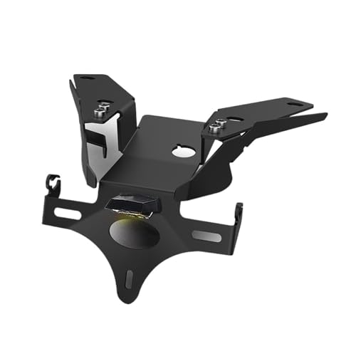 Support de plaque pour X-ADV750 2021-2023 avec éclairage LED noir