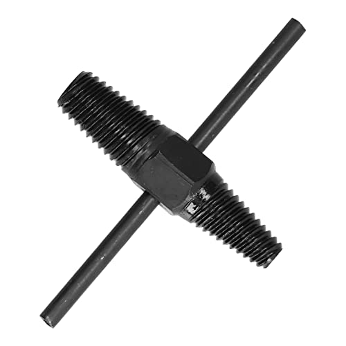 Screw Extractor, 1/2in and 3/4in, Removes Damaged, Rusted, Stripped Fasteners, High Performance, Longlasting, Widely Applicable, Carbon Steel, for Broken Screws, Bolts,