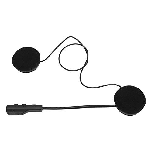 Auricular Bluetooth para Motocicleta, Auricular para Casco de Motocicleta con Función de Llamada de Reducción de Ruido BT5.0 Intercomunicador Bluetooth para Casco para Moto, Esquí, ATV, Dirt Bike