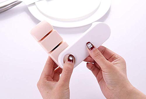 Miniatura 5 de WOIWO Afilador de cuchillos rotativo de dos extremos para el hogar, afilador de cuchillos rápido, utensilios de cocina, sacapuntas de cocina para el