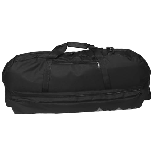 BIUDECO Wear Resistant Compound Bow Case with Arrow Pocket for Hunting and Target Practice Durable Oxford Fabric Versatile Carrying Options Handbag