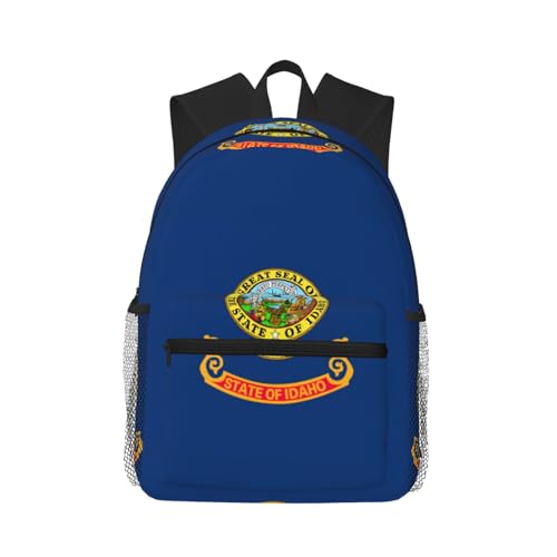 Sac à dos randonnée Idaho State Flag idéal pour le camping et le travail en plein air
