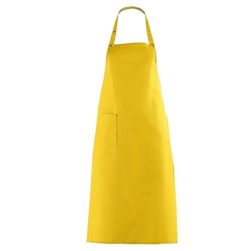 LEIBER Latz-Schürze - 100cm lang - gelb