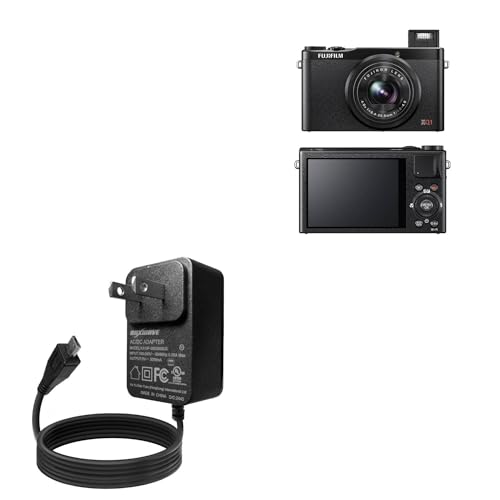Cargador BoxWave compatible con Fujifilm XQ1 con cable integrado miniatura 1