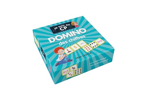 Je Suis en CP - Domino des chiffres miniatura 1