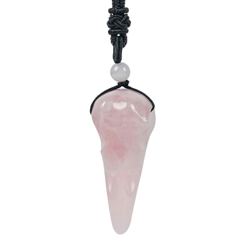 Pendentif crâne de corbeau en cristal naturel sculpté main idée cadeau mystique