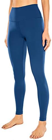 CRZ YOGA Women's Naked Feeling Buttery Soft Yoga Pants - 28'' High Waisted Full Length Sports Workout Leggings