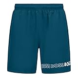BOSS Herren Badeshorts Beachwear Badehose Dolphin Quick-Dry, Farbe:Blau, Artikel:-424 medium Blue, Größe:L