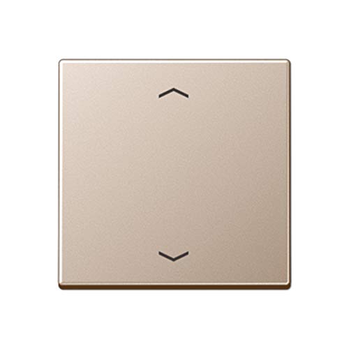 Tecla sensora de persiana color cava con flechas para un hogar moderno