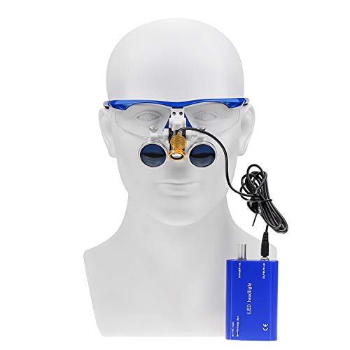 3.5X-420mm Loupe with 3W Headlamp (Blue)
