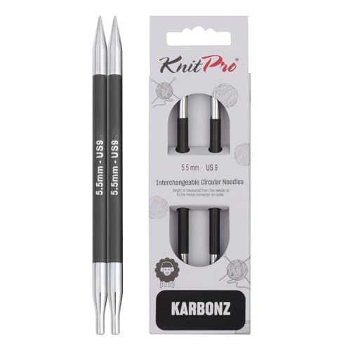 KnitPro Karbonz Interchangeable Circular Needle 5