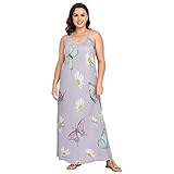 【Qualitätsmaterial】Hergestellt aus hochwertigem Polyester und Spandex, ist unser Damenkleid weich, leicht, atmungsaktiv und bequem. Es ist ein Must-Have in Ihrem Kleiderschrank für die kommende Sommersaison.