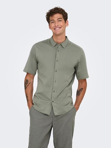 Chemise à manches courtes Onsrobin Only & Sons extensible et légère - 2