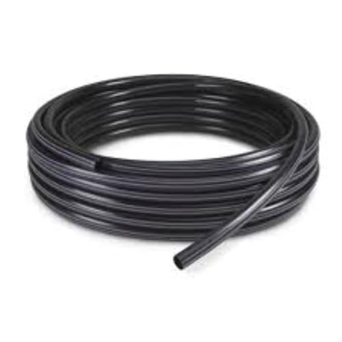 Image of GreenTech 16mm Drip Irrigation Pipe 100 Meter Roll | HDPE UV Resistant Main Supply & Lateral Line Tube | 4 Bar Pressure, 1.2mm Wall Thickness | Ideal for Garden, Farm & Greenhouse Irrigation