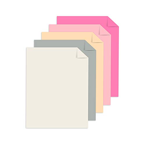 Astrobrights Colored Cardstock, 8.5" X 11", 65 Lb/176 Gsm, Dreamy" 5-Color Assortment, 6 Individual Packs Of 50 Assorted Sheets - 300 Sheets In Total (91735) #TOP2