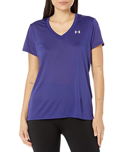 Image of Under Armour Womens Tech V-Neck Short-Sleeve T-Shirt