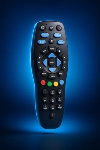 Image of Sadhwanis Replacement Remote Compatible with Tata Sky Set Top Box, HD & SD Tata Play Setup Box Remote Control, No Pairing Required, Match with existing Remote