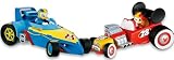 Pack 2 Coches Disney Mickey y Donald – Muñecos Disney con Vehículo 10 cm, Figuras Disney Niños, Juguete Infantil Regalo Niño Niña