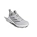 adidas Men's Adizero Impact 2.0 TPU Baseball, Team Light Grey/White/Silver Metallic, 10