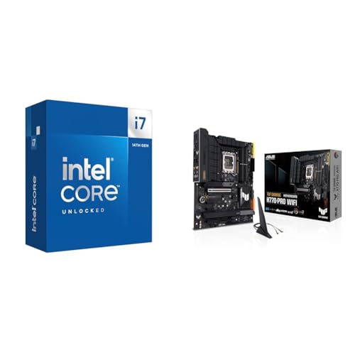 【セット買い CPU&マザーボード】 【Amazon.co.jp限定】 Intel CPU Corei7 14700K BX8071514700K/AZ + ASUS TUF GAMING H770-PRO WIFI LGA1700 H770 DDR5 A