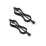 2PCS Adjustable Bed Base Input Power Cord, Electric Bed Power Cord Cable Prong Replacement Part for Ergo, Extend, Sealy Ease and Serta New Generation Electric Beds
