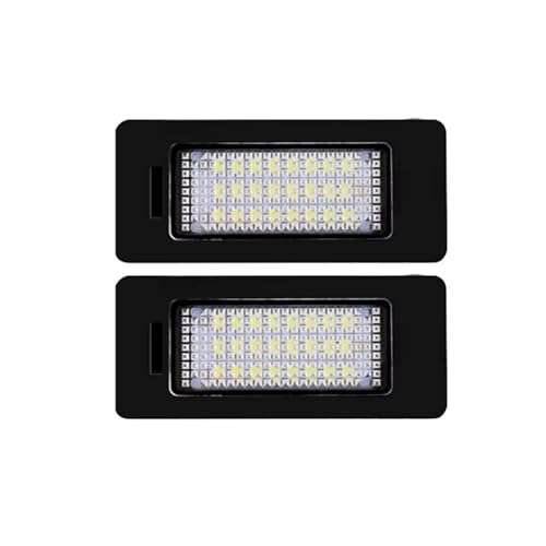 Lámpara para VW para Touareg 7P 2011 LED elimina luces amarillas en matrícula de coche 2 ud