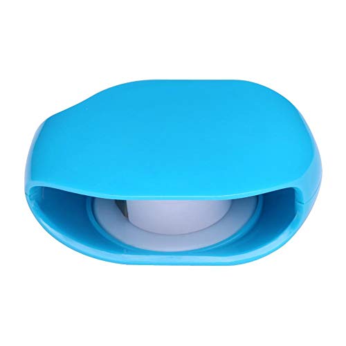 Auto Cable Cord Wire Organizer Bobbin Winder Holder Cord Manager Cable Winder Cord Management Keeper for Data Cables Headset Headphone Earphone Wires (Blue)