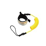 FANGff Surfboard Leash, Straight Surf Board Leg Rope, SUP Strap for Shortboard, Longboard,...