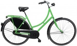 omafiets 28 Inch 50 cm Woman Back Brake Green/Black : Amazon.co.uk: Sports  \u0026 Outdoors