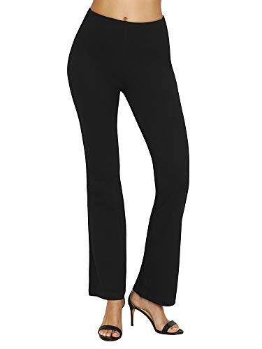 Lyssé Women's Misses Baby Bootcut, Black, M