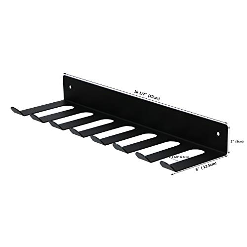 Multi-Purpose Gym Equipment Storage Rack Resistance Bands Storage Hanger Heavy Duty Gym Rack for Exercise Bands, Lifting Belts and Jump Ropes - Thumbnail 6