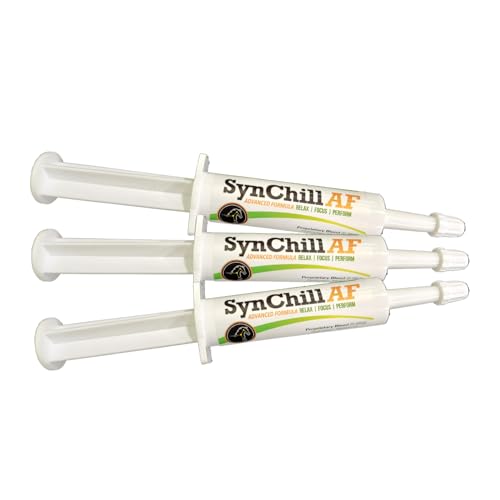 SynChill AF Calming Gel for Nervous Horses - 3 Pack