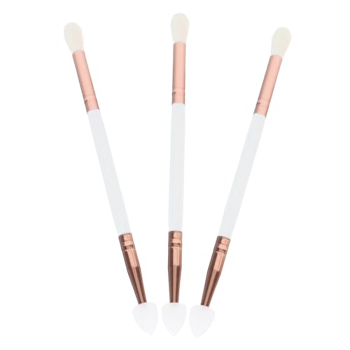 MERRYHAPY Silicone Head Eyeshadow Brush Tool Makeup Tool for Eye Makeup Practice