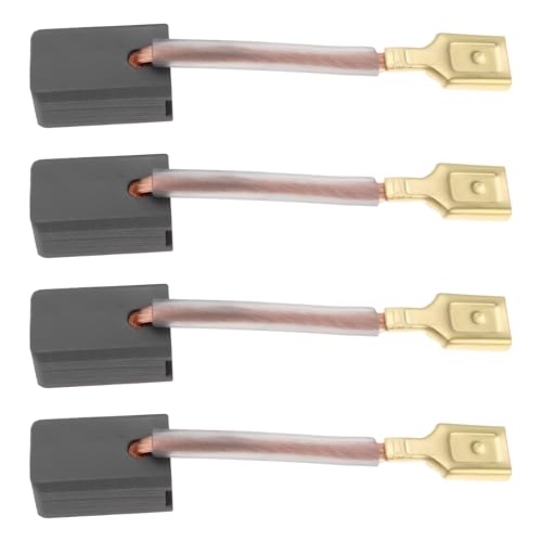 EMSea Lot de 4 Balais de Charbon pour Perceuse ¨¤ Percussion 6,3 X 8 X 13 Mm N058083 Compatible avec DeWalt D25123K D25103K D25223K