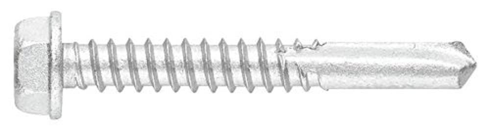 Vis Viga pointe Foret N 5 Index bauto5550 bi-métal A2 5,5x50 mm à tête hexagonale