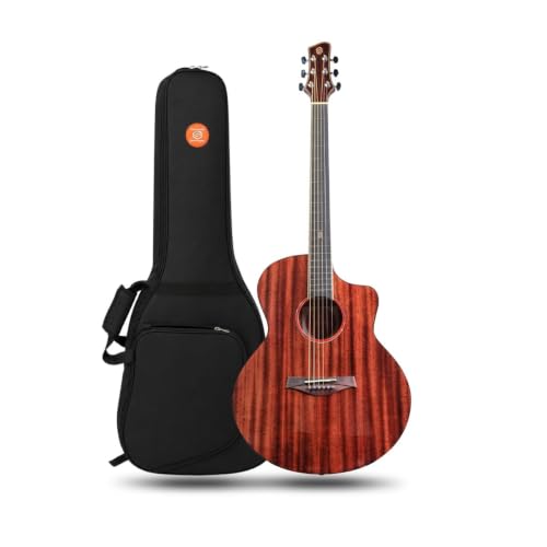 Image of F140C Auditorium Acoustic Guitar For Beginners, Spruce Top, Mahogany Back & Sides, Rosewood Fingerboard, Practice and Travel Friendly Guitar for Students & Proffessional,Natural Gloss Finish