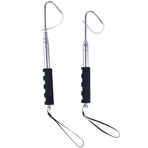 RNXRZANK 2X Gaff Gripper with Stainless Spear Gaff Hook Fishing Gaff Hook for Kayak Fishing