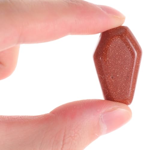 Piedras de cristal natural Holibanna para manualidades y decoración mini cofre de 10 piezas 5